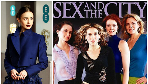 Lily Collins, serialas &bdquo;Seksas ir miestas&ldquo;