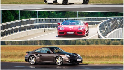 &bdquo;Ferrari&ldquo;, &bdquo;Lamborghini&ldquo; ir &bdquo;Porsche&ldquo;