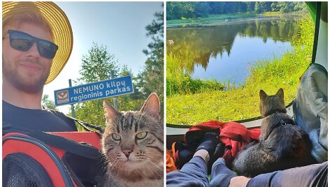 Ispanijoje augęs Renaldas į 500 km ilgio žygį &bdquo;Camino Lituano&ldquo; leidosi su katinu