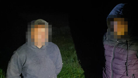 Sučiupti kontrabandininkai