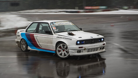 Drifto &bdquo;Winter Challenge 2016&ldquo; varžybos Kačerginėje