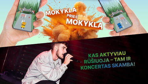 Rū&scaron;iuok ir repuok kartu su &bdquo;Pijus Opera&ldquo;: mokyklos kviečiamos į kovą! 