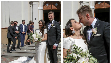 Evelinos Sa&scaron;enko ir Giedriaus Statulevičiaus vestuvės