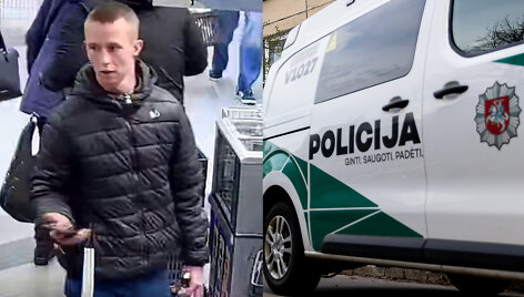 Policijos ie&scaron;komas asmuo