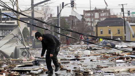 Tornado Tenesyje padariniai