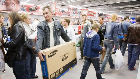 Parduotuvės &bdquo;Elektromarkt&ldquo; atidarymas