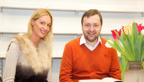 Antanas Guoga ir Aistė &Scaron;lapokaitė