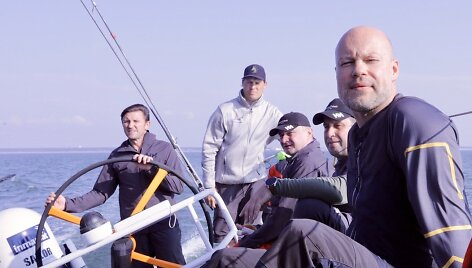 &bdquo;Ambersail 2&ldquo; įgulos treniruotė Baltijos jūroje