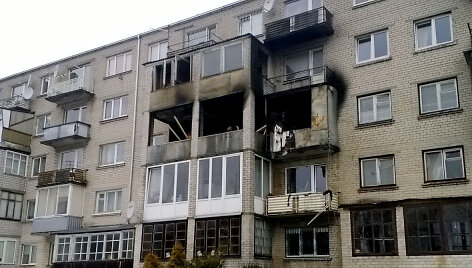 Daugiabutis po sprogimo