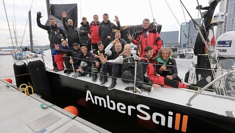 &bdquo;Ambersail2&ldquo; lenktynės Baltijos jūroje