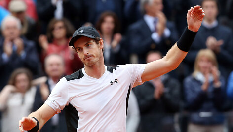 Romos &bdquo;Masters&ldquo; finale triumfavo Andy Murray