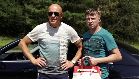 Ramūnas Rudokas ir Marius Jampolskis seriale &bdquo;Moterys meluoja geriau&ldquo;