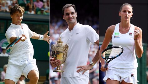 Ričardas Berankis, Rogeris Federeris, Karolina Pli&scaron;kova