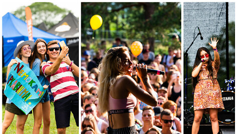 Pirmoji festivalio &bdquo;Galapagai&ldquo; diena