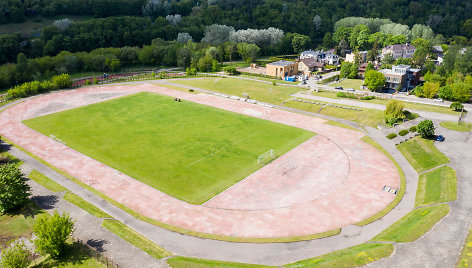 Buvęs LEU stadionas Vilniuje, Žvėryne