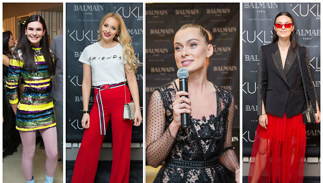 Austėja Jablonskytė, Rūta Elžbieta Mazurevičiūtė, Ieva Stasiulevičiūtė ir Simona Burbaitė 