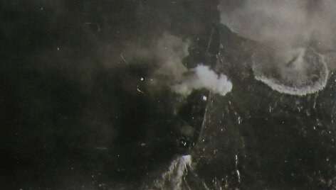 i&scaron; Uljanovsko miesto muziejaus gautos autenti&scaron;kos fotografijos, kuriose patys sovietai įamžino Klaipėdos bombardavimą