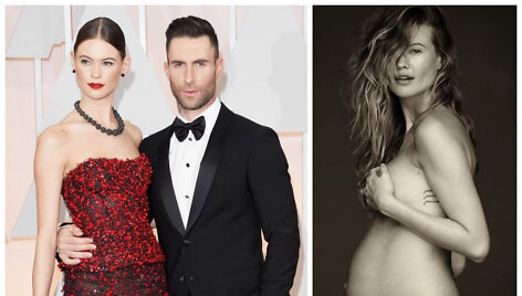 Adamas Levine'as ir Behati Prinsloo
