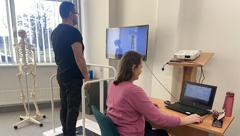 Mokslininkai matuoja pusiausvyrą