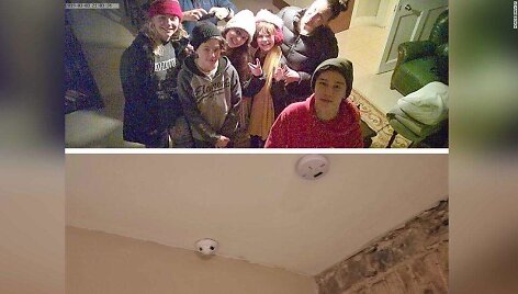 Barkerių &scaron;eima Airijoje rado slaptą kamerą &bdquo;Airbnb&ldquo; bute