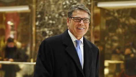 Donaldas Trumpas energetikos sekretoriumi pasirinko buvusį Teksaso gubernatorių Ricką Perry