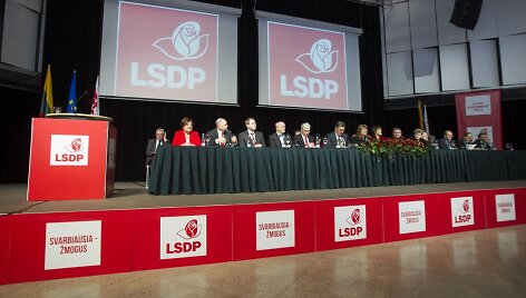 LSDP partijos suvažiavimas