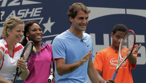 Rogeris Federeris ir Serena Williams