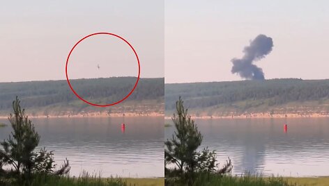 Rusijoje sudužo strateginis bombone&scaron;is Tu-22M3