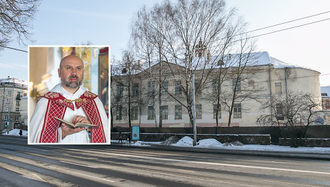 Mindaugas Slapšinskas ir buvusi Šv. Jokūbo ligoninės teritorija