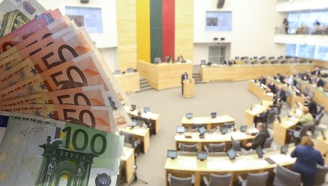 Seimas pirmą kartą svarsto kitų metų biudžetą