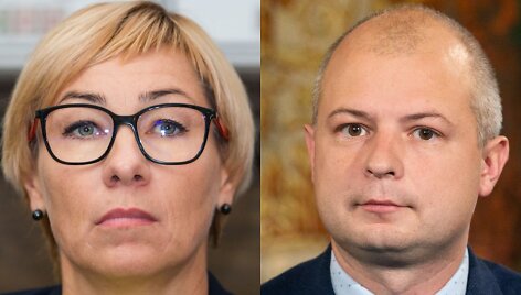 Jurgita &Scaron;iugždinienė ir Simonas Gentvilas