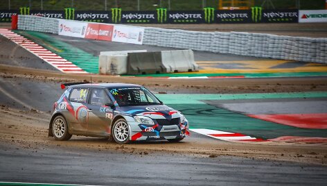 Europos ralikroso čempionato pirmame etape lietuvis Rokas Baciu&scaron;ka &ndash; ketvirtas