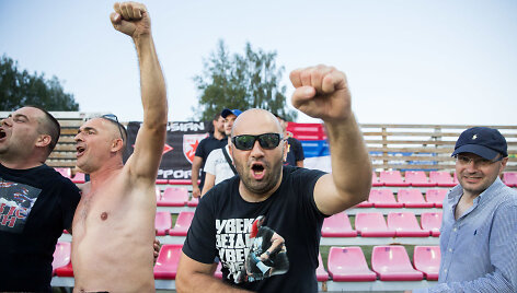 Belgrado &bdquo;Crvena zvezda&ldquo; komandos fanai