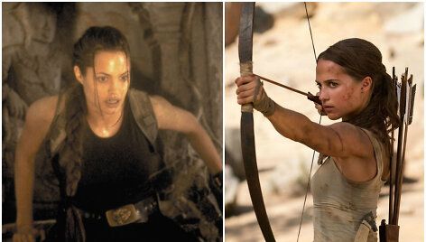 Angelina Jolie ir Alicia Vikander