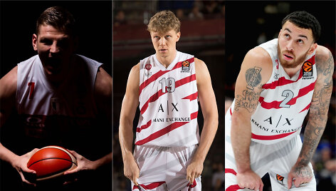 Artūras Gudaitis, Mindaugas Kuzminskas, Mike'as Jamesas