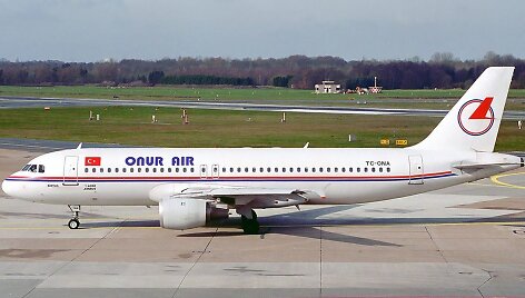 Oro linijų &bdquo;Onur Air&ldquo; lėktuvas