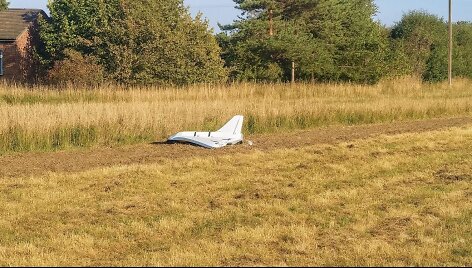 Vienas i&scaron; Lenkijoje nukritusių dronų, Mni&scaron;kove, &scaron;alia Sulejovo
