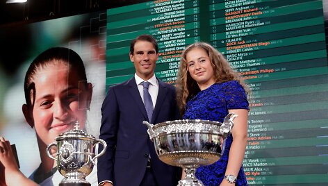 Roland Garros burtų traukimo ceremonija