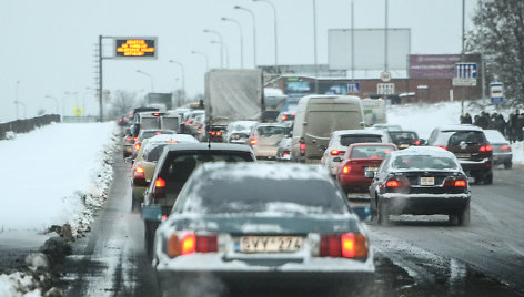 Sudėtingos eismo sąlygos