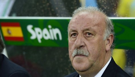 Ispanijos futbolo rinktinės treneris Vicente'as del Bosque