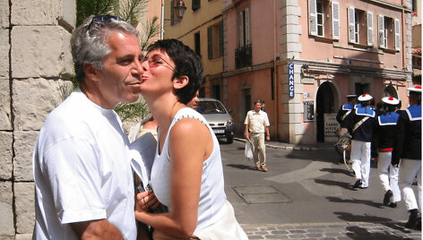 Ghislaine Maxwell ir Jeffrey Epsteinas