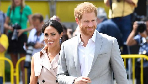 Sasekso hercogienė Meghan ir princas Harry