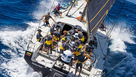 Lietuvių jachta „Ambersail 2“ regatoje „Les Voiles de St. Barth“ Karibuose