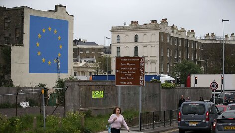 Banksy prie&scaron;inys 