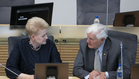 Dalia Grybauskaitė, Valdas Adamkus