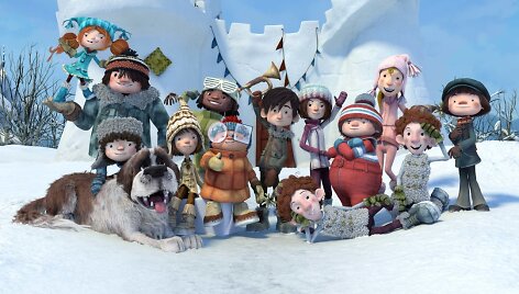 animacinis filmukas visai &scaron;eimai &bdquo;Sniego mū&scaron;is&ldquo; 