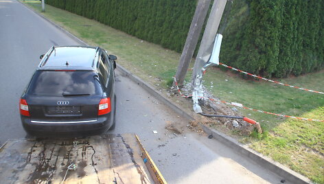 Avarijos vietoje