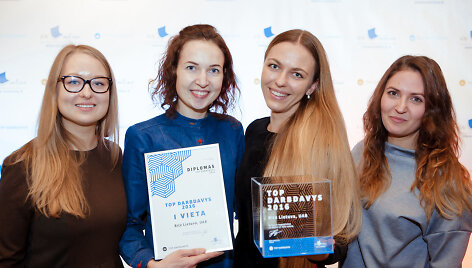 &bdquo;Top darbdaviu 2016&ldquo; i&scaron;rinkta &bdquo;Bitė Lietuva&ldquo;.