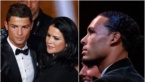 Cristinao Ronaldo sesuo užsipuolė V.Van Dijką.