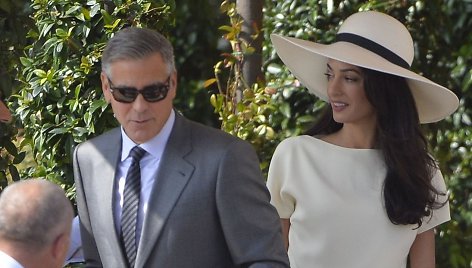 George'as Clooney ir Amal Alamuddin